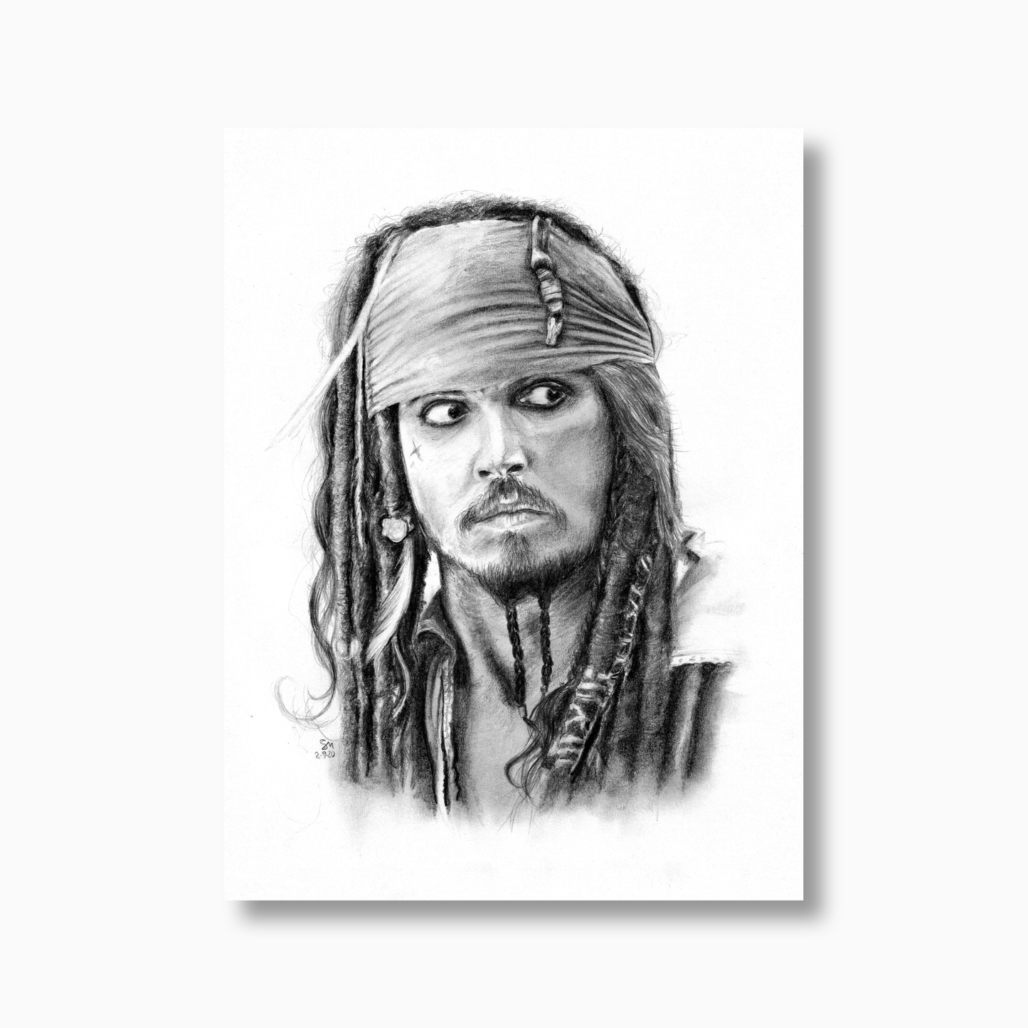 Jack Sparrow (unframed)